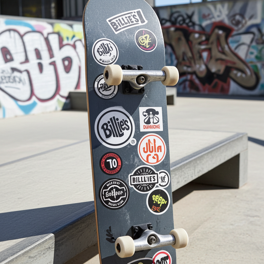 Billie's original Bubble-free stickers